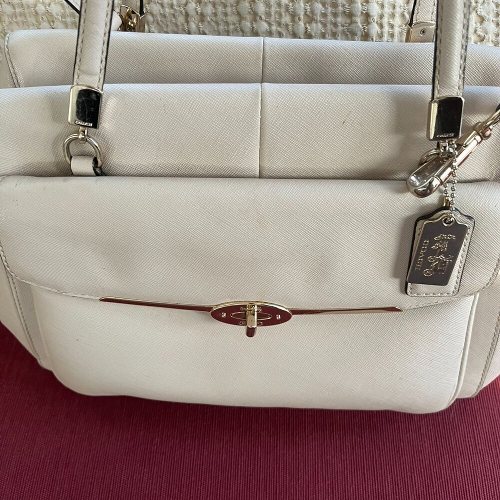 Coach  Ivory Handbag